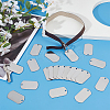 DIY Stainless Steel Keychain Making Kits DIY-OC0014-11B-4