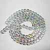 Baking Paint Glass Beads Strands DGLA-YW0002-01B-04-1