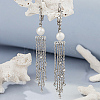 80Pcs 2 Colors Tibetan Style Alloy Chandelier Component Links FIND-GO0003-11B-6