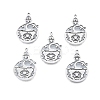 Non-Tarnish 201 Stainless Steel Pendant STAS-B027-31P-3