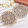Wooden Basket Bottoms AJEW-WH0129-07A-5