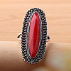 Alloy and Resin Finger Rings FS-WGB9ABA-05-2