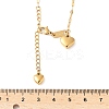 304 Stainless Steel Double Heart Pendant Necklaces for Women NJEW-U045-01G-3