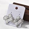 304 Stainless Steel Stud Earrings for Women LS-EJEW-K306-26P-2