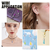 100Pcs 10 Colors Faux Suede Tassel Pendant Decorations FIND-SC0002-28-6
