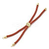 Cotton Cord Bracelet Making KK-F758-03-10-G-2