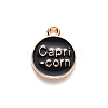 Alloy Enamel Pendants ENAM-S124-01B-08E-3