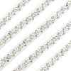 1 Yard Glass Crystal Hotfix Rhinestone Trimming DIY-FG0003-39-1