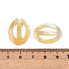 Natural Shell Tri-Glide Adjuster Buckles SSHEL-N039-02-3