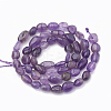 Natural Amethyst Beads Strands X-G-S331-6x8-005-2