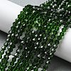 Transparent Glass Beads Strands EGLA-A039-T4mm-D25-4