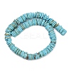 Dyed Natural Magnesite Beads Strands G-V003-01-3