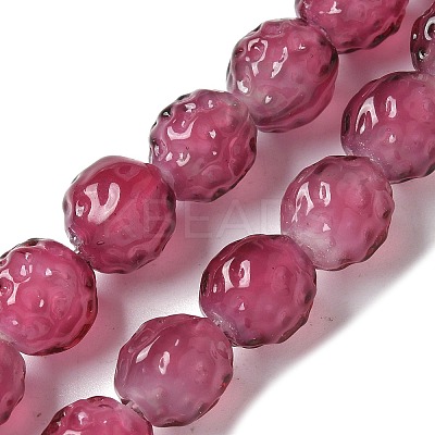 Handmade Lampwork Beads Strands LAMP-Z011-01B-1