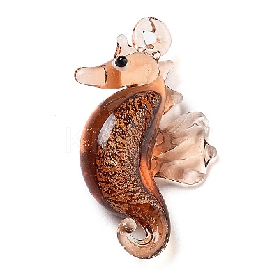 Handmade Lampwork Pendants LAMP-A004-02D-1