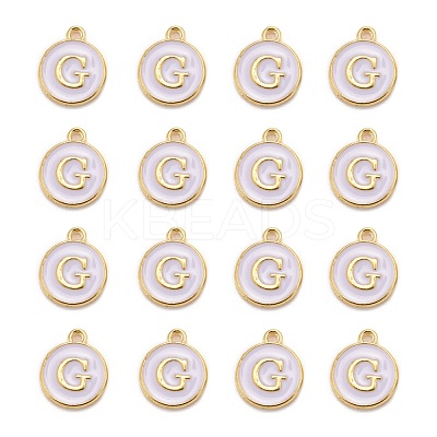 Golden Plated Alloy Charms ENAM-S118-01G-1