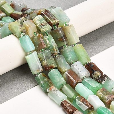 Natural Chrysoprase Beads Strands G-G068-A34-01-1