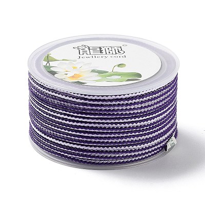 14M Two Tone Polyester Braided Cord OCOR-G015-02A-12-1