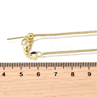 1.5MM Brass Box Chain Adjustable Slider Necklaces X-NJEW-M108-07G-1