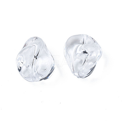 Transparent Acrylic Beads TACR-N009-35-1