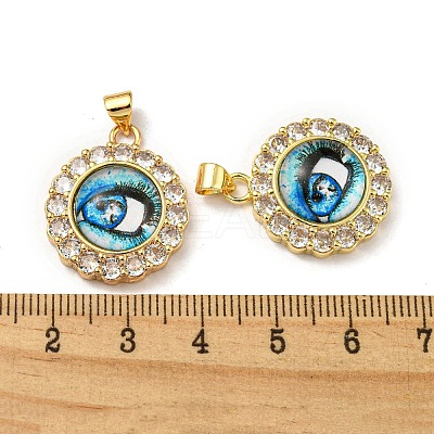 Real 18K Gold Plated Brass Pendants KK-L209-008G-03-1