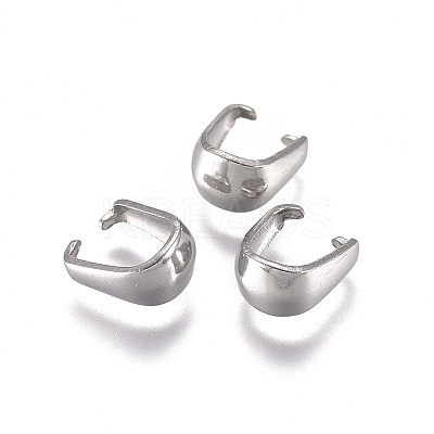 Tarnish Resistant 304 Stainless Steel Snap on Bails LS-STAS-L234-158P-1