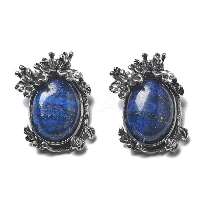 Dyed Natural Lapis Lazuli Pendants G-H083-01AS-04-1
