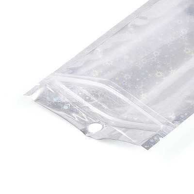 Glitter Holographic Star Plastic Packaging Yin-yang Resealable Bags OPP-N002-02D-1