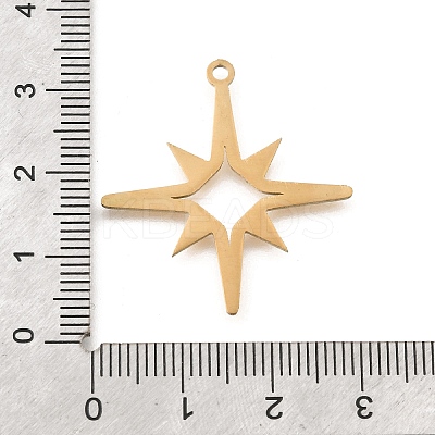 201 Stainless Steel Pendants STAS-S176-25G-1