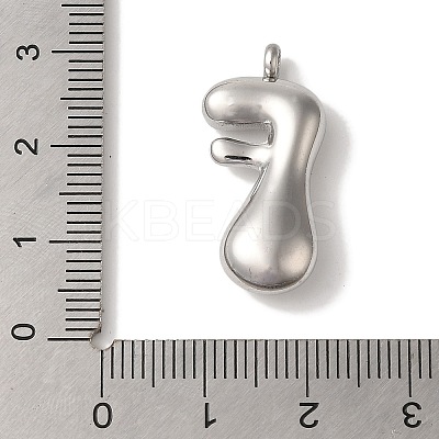 Non-Tarnish 304 Stainless Steel Pendants STAS-M017-08P-06-1