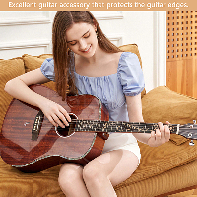 Imitation Shell Plastic Guitar Binding Purfling Strips AJEW-WH0470-41-1