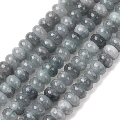 Natural White Jade Beads Strands G-E507-01-12-1