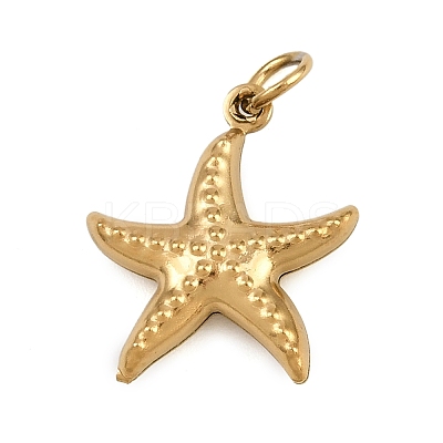 Ocean 304 Stainless Steel Pendants STAS-P407-01C-G-1