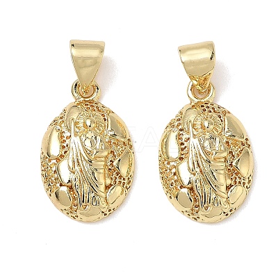 Brass Pendants KK-L253-19G-01-1