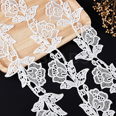 Polyester Lace Trim SRIB-GF0001-21B-1