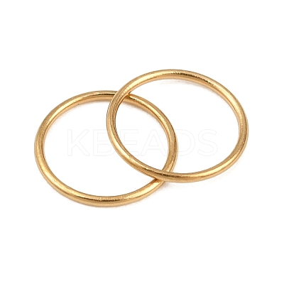 Ion Plating(IP) 304 Stainless Steel Closed Jump Rings STAS-G393-06G-10-1