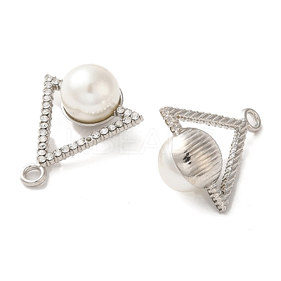 Alloy with Rhinestone Pendants FIND-B032-06P-1