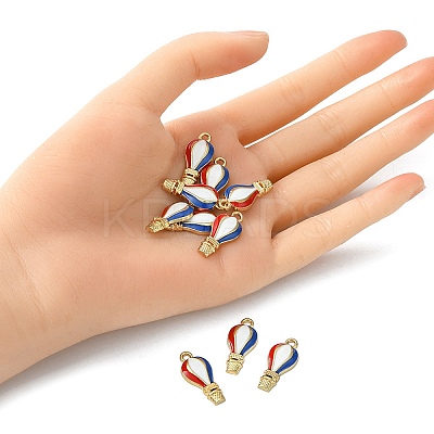 Alloy Enamel Pendants ENAM-YW0002-21A-1