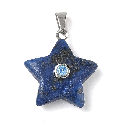 Gemstone Pendants G-P599-06P-1
