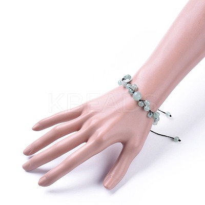 Adjustable Nylon Cord Braided Bead Bracelets BJEW-JB04602-02-1