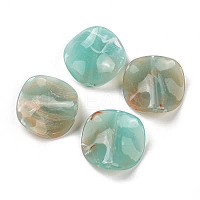 Opaque Acrylic Beads OACR-B013-32G-1