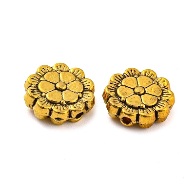 Tibetan Style Alloy Beads PALLOY-F307-06AG-1