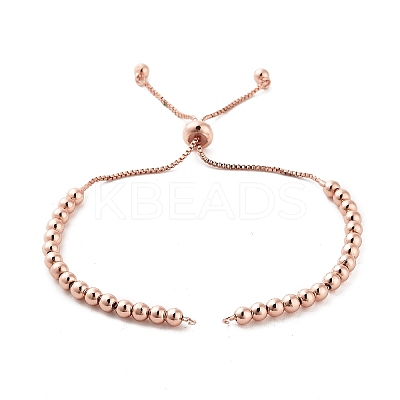 Brass Chain Bracelet Making KK-G291-02RG-NR-1