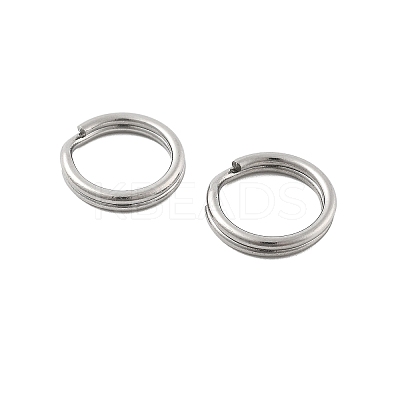304 Stainless Steel Double Loops Jump Rings STAS-A111-03P-1