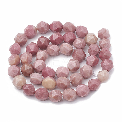 Natural Rhodonite Beads Strands G-S332-6mm-007-1