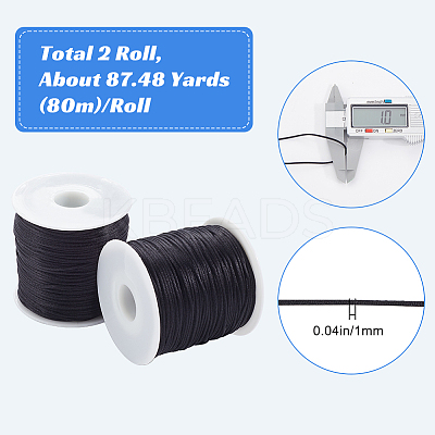 2 Rolls Nylon Thread LW-SP0001-02B-1