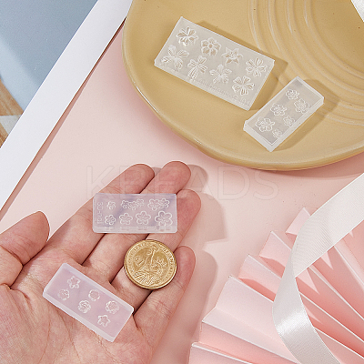 4Pcs 4 Styles 3D Silicone Molds MRMJ-FH0001-50-1