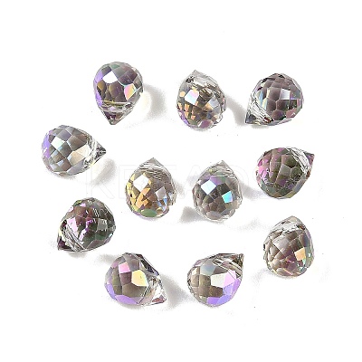 Electroplate Glass Beads EGLA-C008-01A-HP01-1
