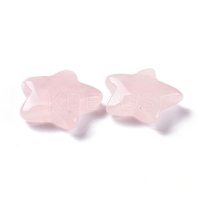 Natural Rose Quartz Beads G-M379-44-1