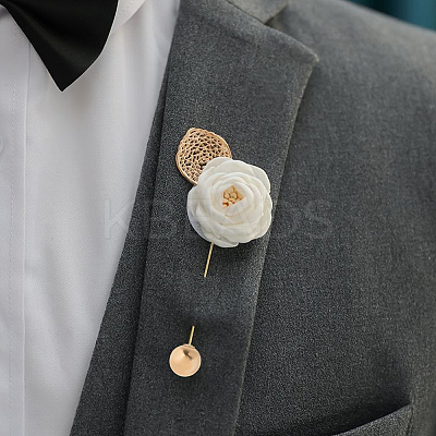 40Pcs 2 Colors Zinc Alloy Lapel Pins FIND-SC0017-18A-1