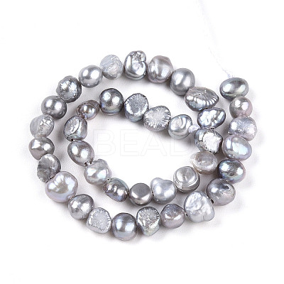 Natural Cultured Freshwater Pearl Beads Strands PEAR-N014-04I-1